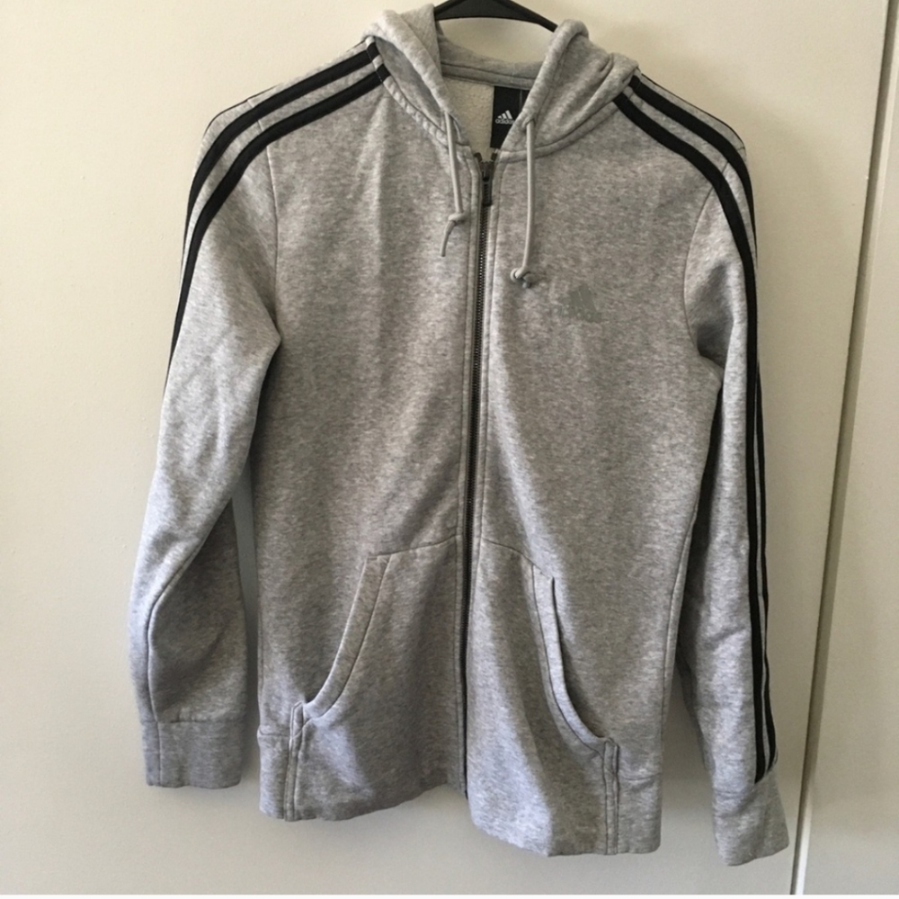 Adidas xs hoodie Gray